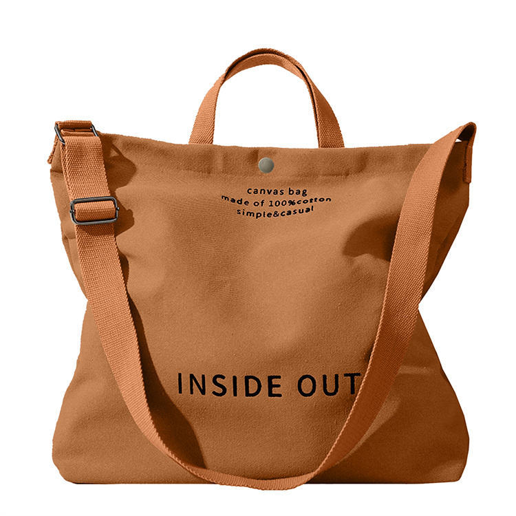 Large Capacity Shopping Bags Woman Black Canvas Tote Bag High-End Versatile Shoulder Bag