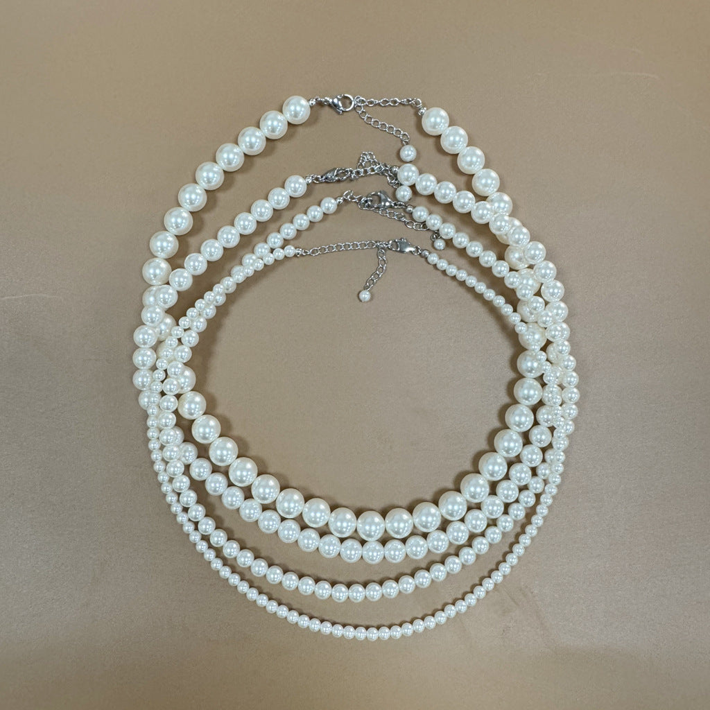 New Arrivals: Shijia Pearl Necklace For Women, Light Luxury, Niche, High-End Feel, Short Necklace, Shijia Pearl Short Necklace